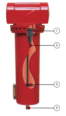 Сепаратор циклонный 1.1/2" BSP CONTRACOR CS-4 Захваты